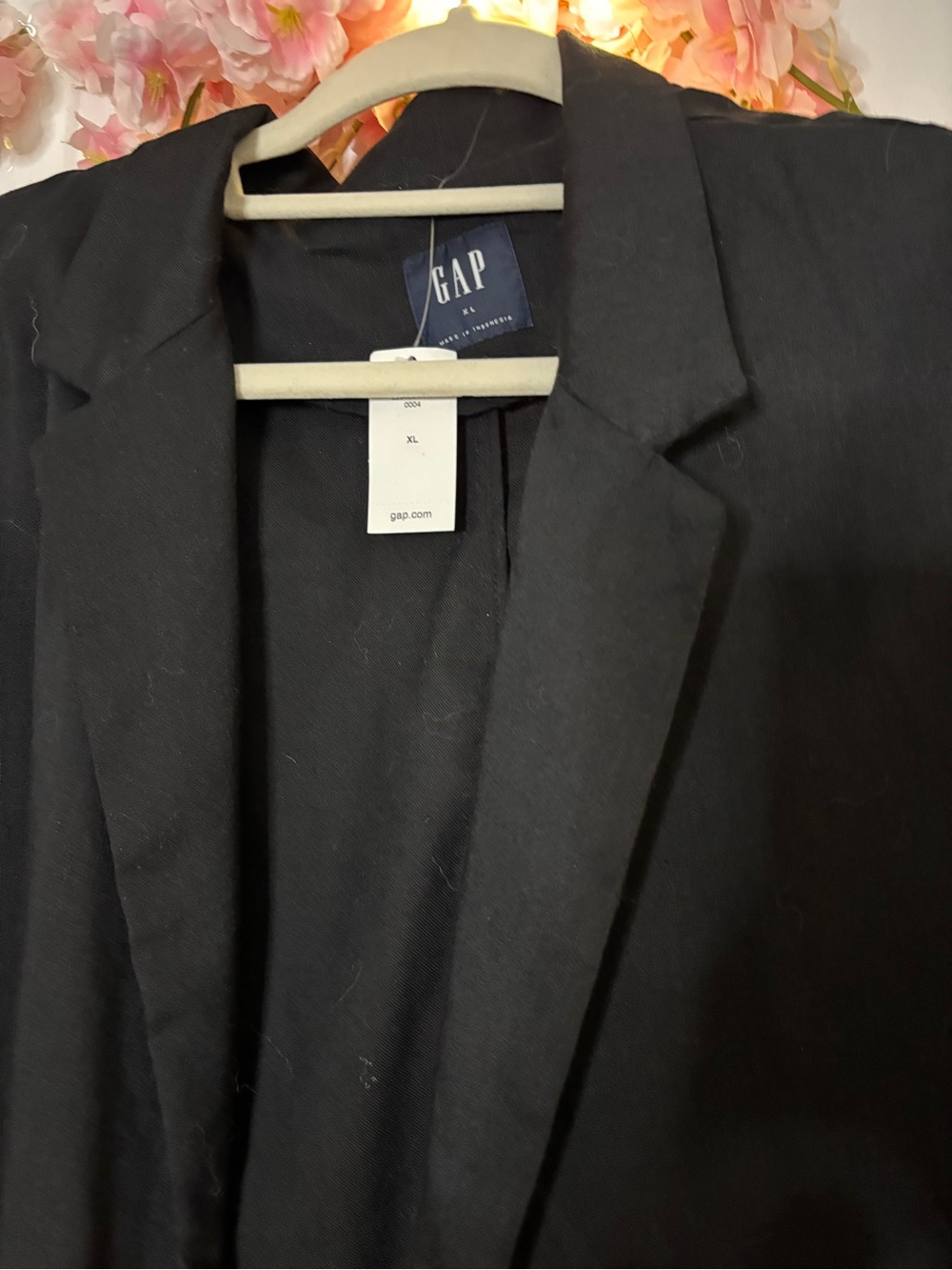 GAP Women's Black Tailored Blazer Jacket